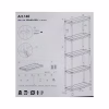 Стелаж Toomax 5 полиць cm. 100x40x180h black (5142) - Image 5