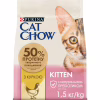 Сухий корм для кішок Purina Cat Chow Kitten з куркою 1.5 кг (5997204513984) - Image 1