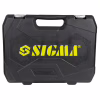 Набір інструментів Sigma насадок торцевих та с1/4" 1/2" 114шт CrV (6003781) - Image 5