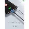 Дата кабель USB 2.0 AM to USB-C 2.0m US287 Black Ugreen (60118) - Image 4