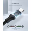 Дата кабель USB 2.0 AM to USB-C 2.0m US287 Black Ugreen (60118) - Image 6