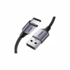 Дата кабель USB 2.0 AM to USB-C 1.5m US288 Aluminum Braid (Black) Ugreen (60127) - Image 1