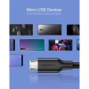 Дата кабель USB 2.0 AM to Micro 5P 1.0m US289 Black Ugreen (60136) - Image 5