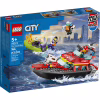 Конструктор LEGO City Лодка пожарной бригады 144 детали (60373) - Image 1