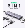 Концентратор Ugreen USB3.1 Type-C to HDMI 4K60Hz/USB 3.0х2/SD/TF/PD 100W 5-in-1 CM511 (60383) - Image 2
