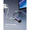 Концентратор Ugreen USB3.1 Type-C to HDMI/USB 3.0x2/RJ45/SD/TF/PD 100W CM512 (60515) - Image 11