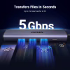 Концентратор Ugreen USB 3.0 to 3хUSB 3.0/Type-C+RJ45(1000M) Ethernet 5in1 CM475 (60554) - Image 5