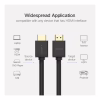 Кабель мультимедійний HDMI M to HDMI M 1.5m HD104 black Ugreen (60820) - Image 3