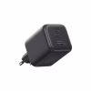 Зарядний пристрій Ugreen 2xUSB-C PD45W + 1xUSB QC3.0 GaN X527 gray (65156B) - Image 1