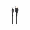 Дата кабель USB 2.0 AM to Lightning 1.0m 6A NB185 black XO (6920680879236) - Image 1