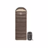 Спальний мішок Naturehike з капюшоном U250 NH20MSD07 (6°C) лівий, коричневий (6927595767207-L) - Image 1