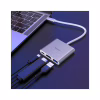 Концентратор HOCO USB-C to USB3.0+HDMI+PD HB14 Silver (6931474725790) - Image 8