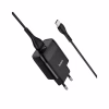 Зарядное устройство HOCO C72Q Glorious USB QC3.0 + cable USB to USB-C 18W Black (6931474732545) - Image 4