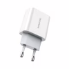 Зарядний пристрій BOROFONE BA38A Plus Speedy USB-C PD20W White (6931474746870) - Image 1