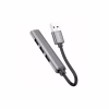 Концентратор HOCO USB to USB 3.0 + 3xUSB 2.0 metal gray (6931474765468) - Image 3