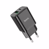 Зарядний пристрій HOCO N28 Founder 1xUSB-C PD20W + 1xUSB QC3.0 Black (6931474783509) - Image 2