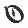 Дата кабель USB-C M/F 1.2m extension U107 black HOCO (6931474789990) - Image 4