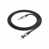 Кабель мультимедийный Lightning to 3.5mm M 1.0m black BOROFONE (6941991108327) - Image 3