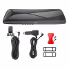 Видеорегистратор HOCO DV4 4.5-inch rearview mirror driving recorder dual-channel Black (6942007616782) - Image 5