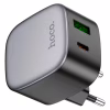 Зарядний пристрій HOCO CS32A Rise 1xUSB-C PD20W + 1xUSB QC3.0 Black (6942007617451) - Image 4