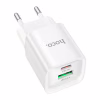 Зарядний пристрій HOCO C147A Charm 1xUSB-C PD20W + 1xUSB QC3.0 White (6942007630276) - Image 2