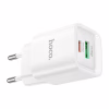 Зарядний пристрій HOCO C147A Charm 1xUSB-C PD20W + 1xUSB QC3.0 White (6942007630276) - Image 5
