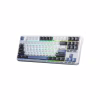 Клавіатура Aula F87 Gasket Greywood V3 Wireless/Bluetooth/USB UA White (6948391208602) - Image 3