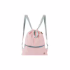 Рюкзак туристичний Xiaomi RunMi 90 Points Lightweight Urban Drawstring Backpack Pink (6972125146175) - Image 1