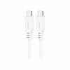 Дата кабель USB-C to USB-C 1.2m 3A TPE C3-03 White Acefast (6974316280859) - Image 1
