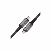 Дата кабель USB-C to USB-C 1.0m USB 4.0 240W audio/video black-grey Acefast (6974316282631) - Image 2