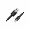Дата кабель USB 2.0 AM to USB-C 1.2m 60W black Acefast (6974316285144) - Image 3