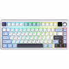 Клавіатура Aula F75 MAX Wireless/Bluetooth UA White/Blue (6978080501158) - Image 1