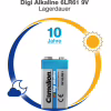 Батарейка Camelion Крона 6LR61 9V Digi Alkaline * 1 (6LR61-BP1DG) - Image 5