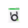 Патч-корд 1м, U/UTP CAT 6A Copper Ethernet Cable тонкий(діаметр 2.8мм) NW122 Black Ugreen (70332) - Image 2