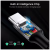 Дата кабель USB-C to USB-C 1.5m 100W US316 Space Gray Ugreen (70428) - Image 3