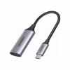 Переходник USB2.0 Type C to HDMI V2.0 4K60Hz 10cm CM297 gray Ugreen (70444) - Image 1