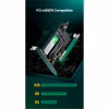 Контроллер Ugreen PCI-E 3.0 for SSD M.2 NVMe + M.2 NGFF CM302 (70504) - Image 4