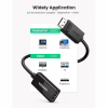 Перехідник Display Port M to HDMI F 4K60Hz black Ugreen (70694) - Image 2