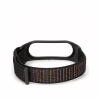 Ремінець до фітнес браслета BeCover Nylon Style для Xiaomi Mi Smart Band 7 Black (707655) - Image 2