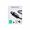 Кабель мультимедийный Optical Toslink 1.0m AV122 black Ugreen (70890) - Image 5