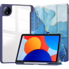 Чехол для планшета BeCover Soft Edge TPU Xiaomi Redmi Pad SE 8.7" Blue Marble (712572) - Image 1