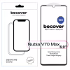 Скло захисне BeCover Nubia V70 Max 10D Black (713557) - Image 1