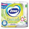 Туалетная бумага Zewa Deluxe Ромашка 3 слоя 4 рулона (7322540060133) - Image 1