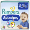 Подгузники Pampers для плавания Splashers Размер 3-4 (6-11 кг) 12 шт (8001090698346) - Image 1