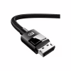 Кабель мультимедийный DisplayPort M to DisplayPort M 1.0m V1.4 braided DP114 black Ugreen (80390) - Image 2