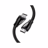 Кабель мультимедийный HDMI M to HDMI M 1.5m braided HD140 black Ugreen (80402) - Image 2