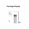 Кабель мультимедийный HDMI M to HDMI M 2.0m braided HD140 black Ugreen (80403) - Image 6