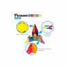 Конструктор Picasso магнітний Tiles Magnetic Building Blocks 101 деталь (817338022402) - Image 5