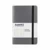 Блокнот Axent Partner Soft, 125х195, 96арк, кліт, сірий (8206-15-A) - Image 1