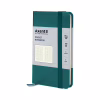 Книга записна Axent Partner, 95x140 мм, 96 аркушів, клітинка, малахітова (8301-31-A) - Image 2